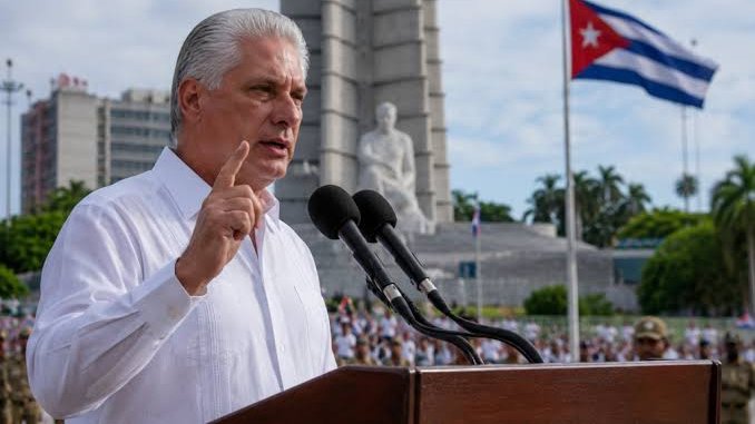 Díaz-Canel acusa a EE. UU. de asfixiar a Cuba