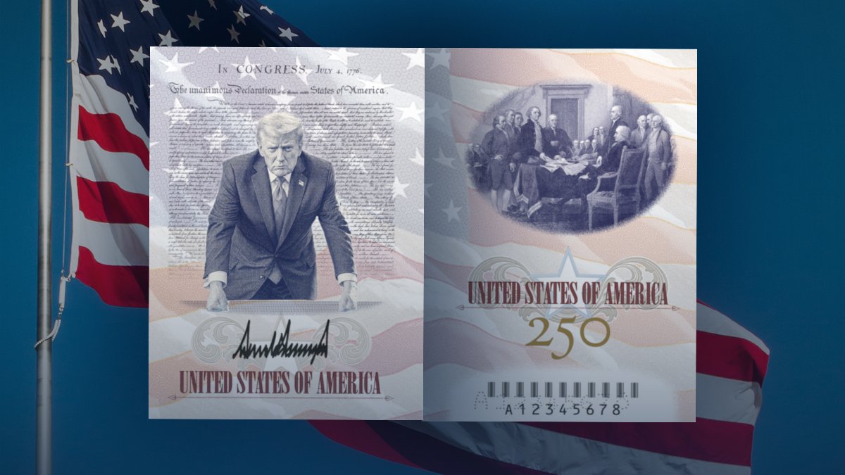 EE. UU. emitirá pasaportes con la imagen de Trump en agosto