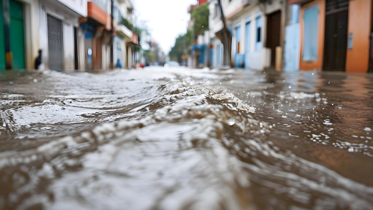 El volumen récord de las tormentas recientes en la capital