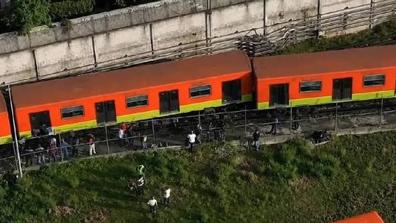 Descarrila vagón en talleres del Metro de CDMX; no hay heridos